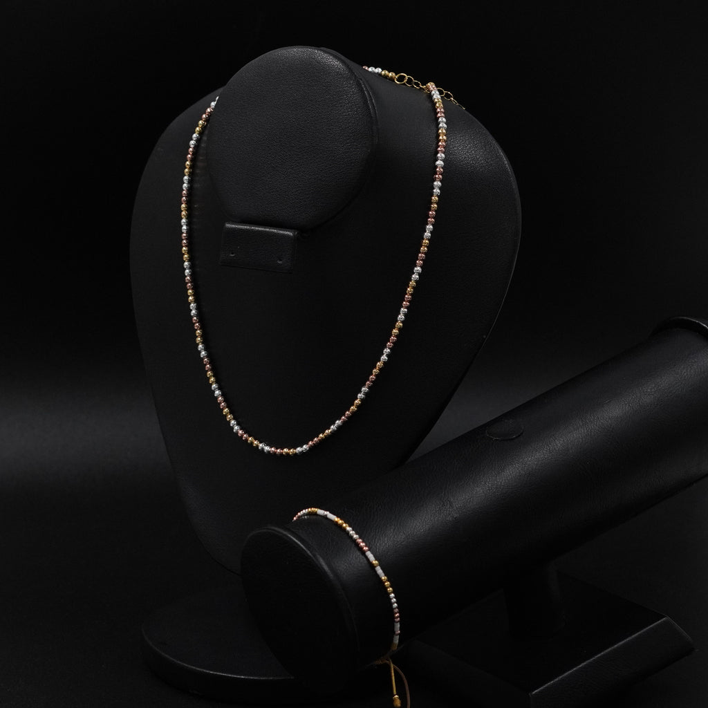 COMBO: PULSERA-COLLAR 3 OROS