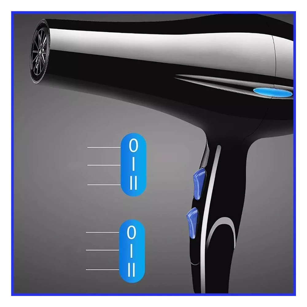 Secador De Cabello 6000w 5 En 1