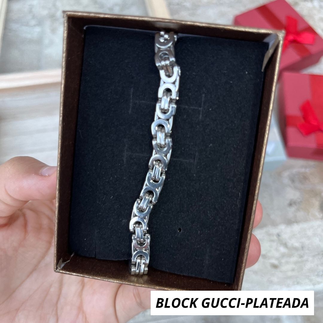 Pulseras de Eslabón Grueso