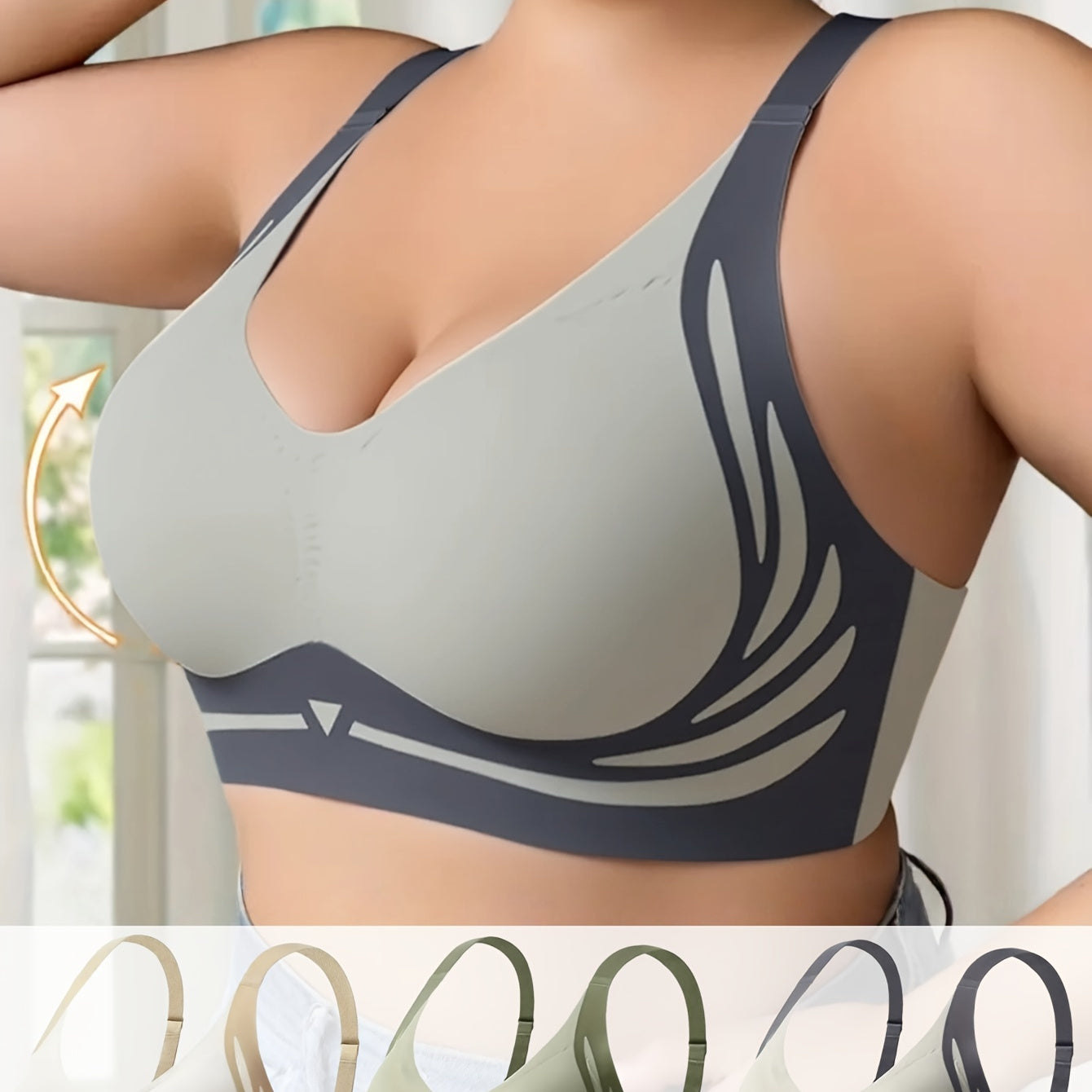 BRASIER MOLDEADOR 3 EN 1 –SOPORTE, POSTURA Y COMODIDAD TODO EL DÍA - 69.900 COP